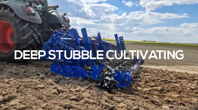 Deep stubble cultivating Landstal